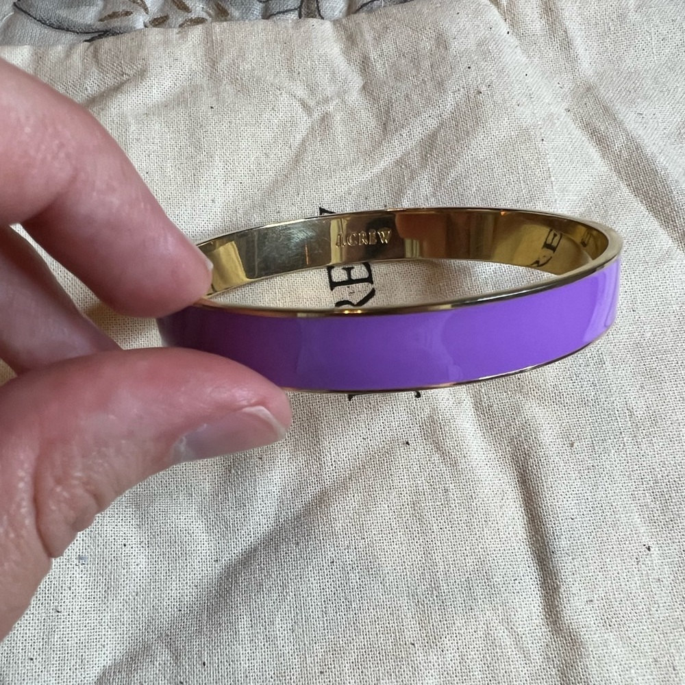 Purple JCrew Bangle